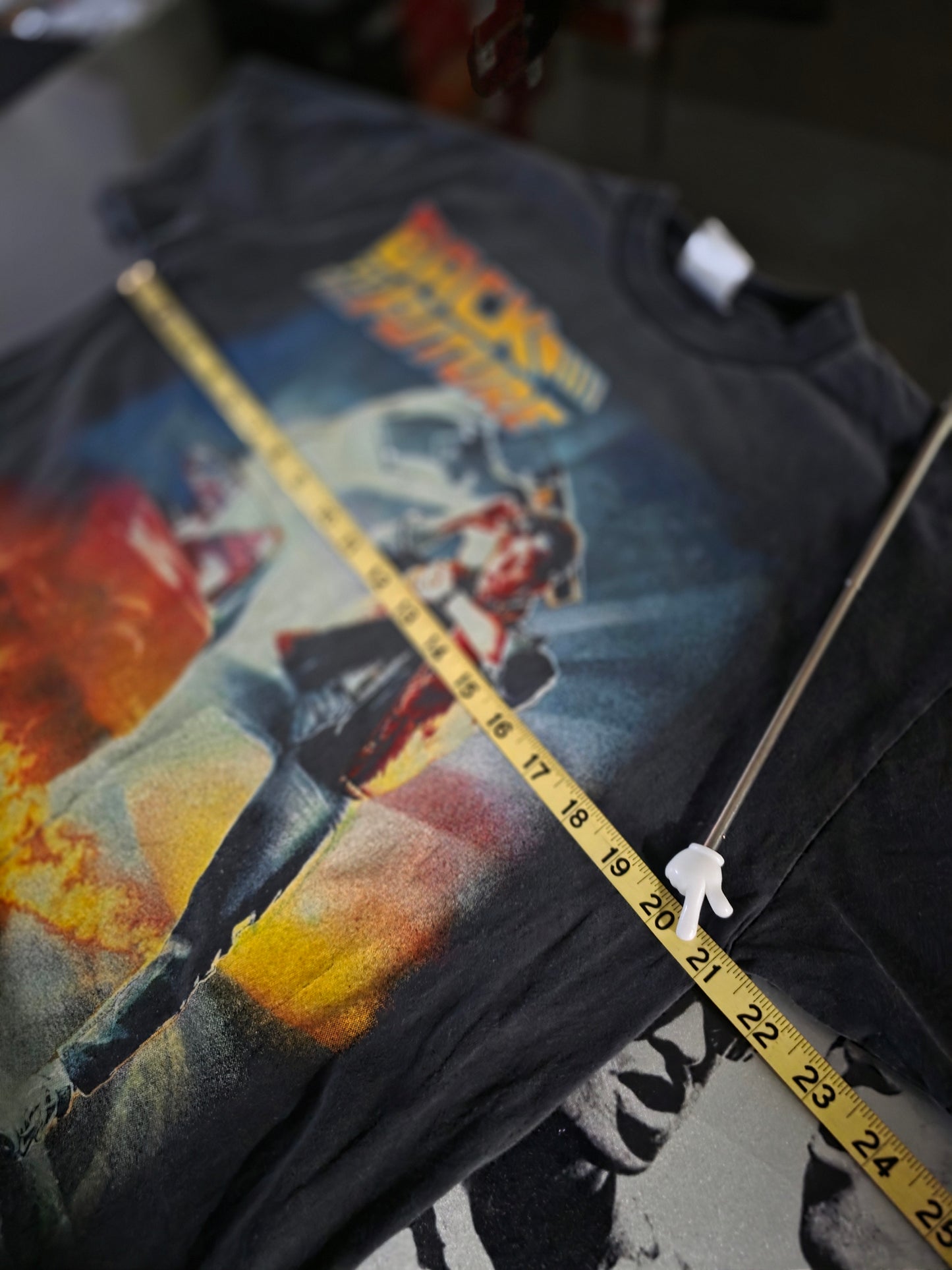 Back To The Future Double-sided Print Movie Tee Tshirt L Large