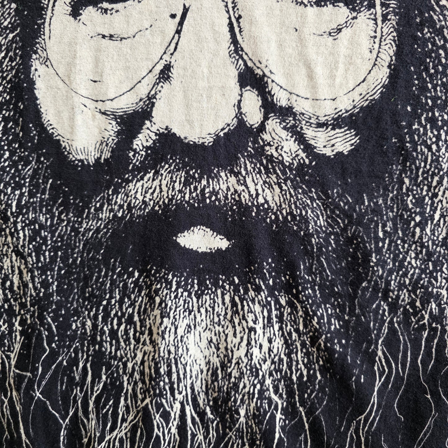 The Grateful Dead Jerry Garcia Overprint All Over Print Tee Tshirt XL