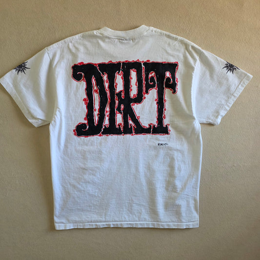 Alice In Chains Dirt 4-sided Print Tshirt White XL