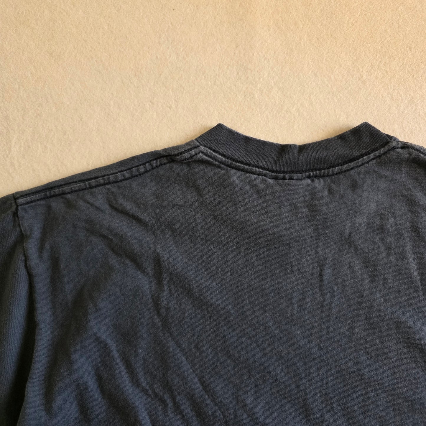 Sade Summer Deluxe Enzyme-washed Graphic Tee Tshirt Large Faded Black