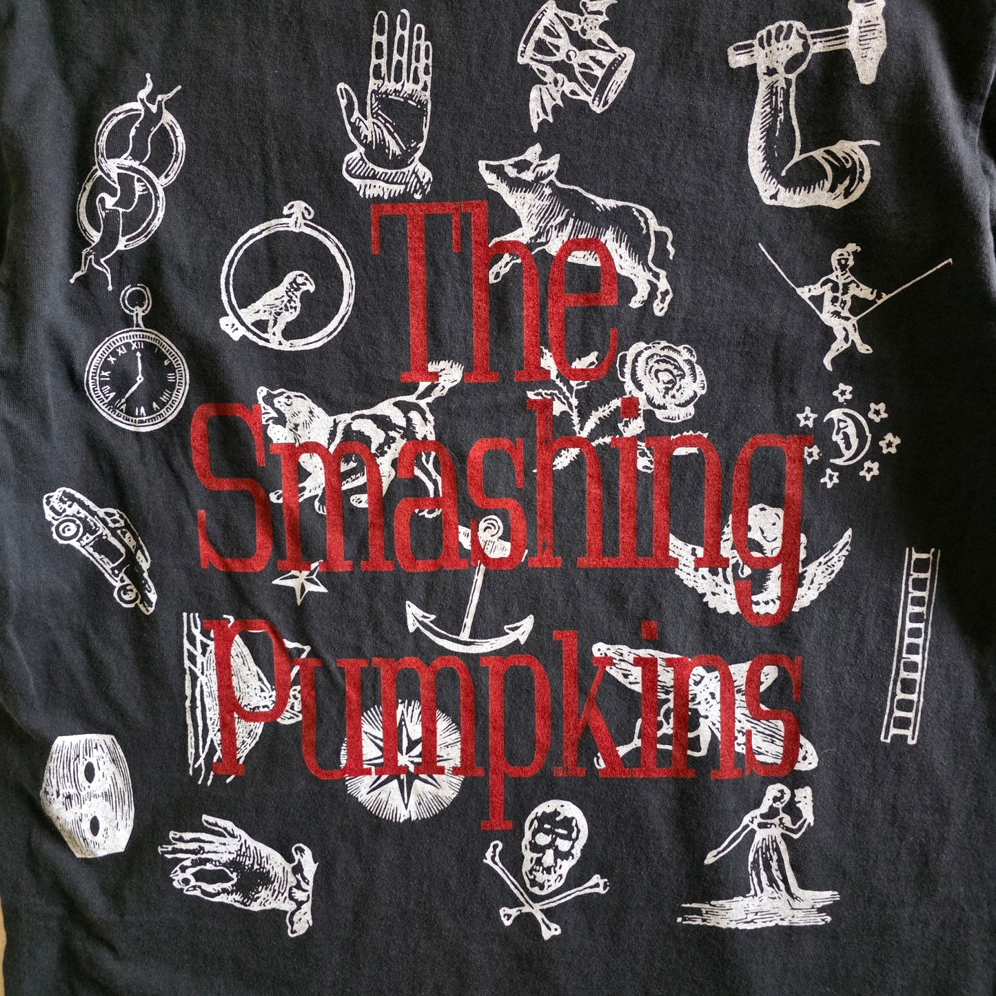 Smashing Pumpkins Melancholy And The Infinite Sadness Tshirt Fade Black L Large