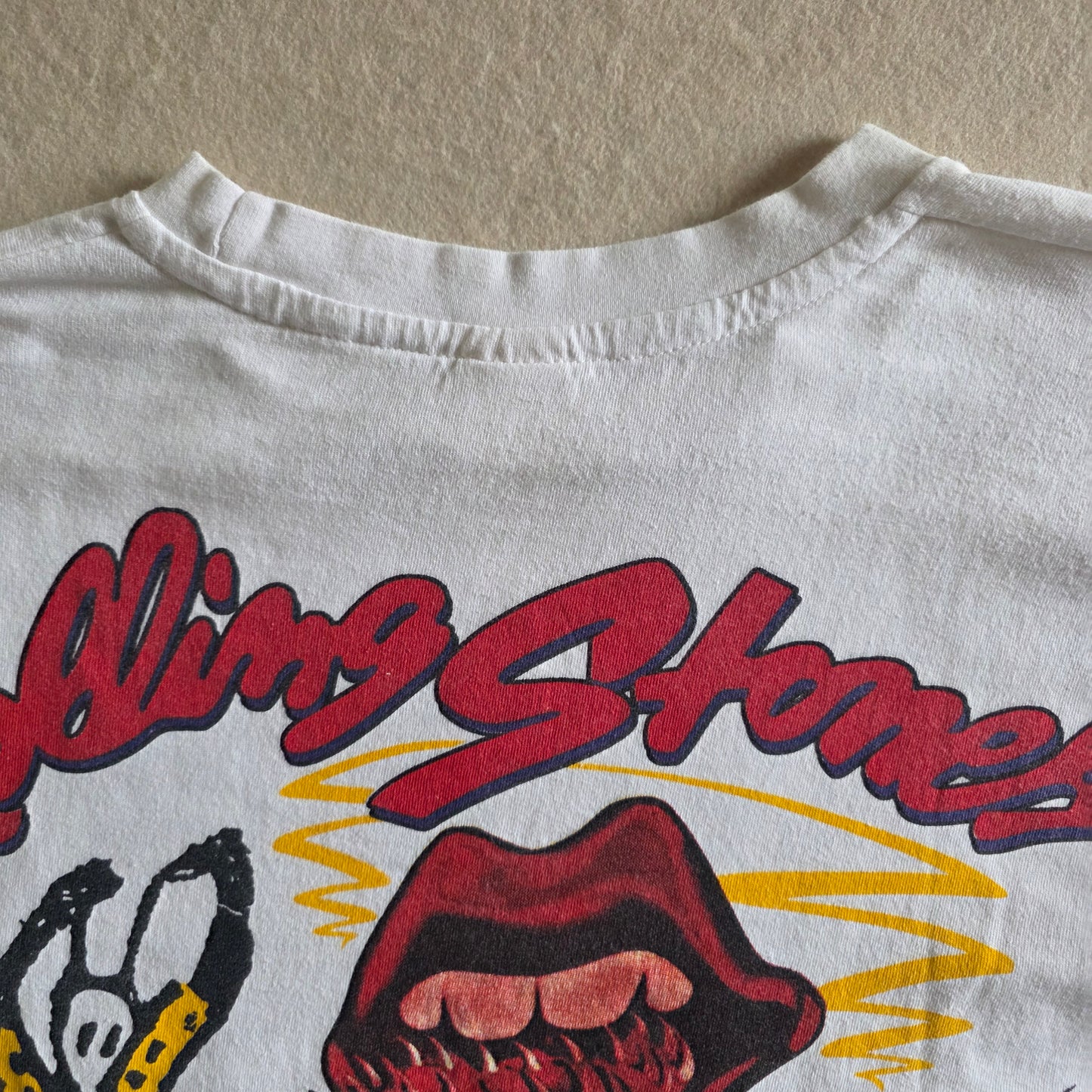 The Rolling Stones Voodoo Lounge Tour Tee Tshirt XL White