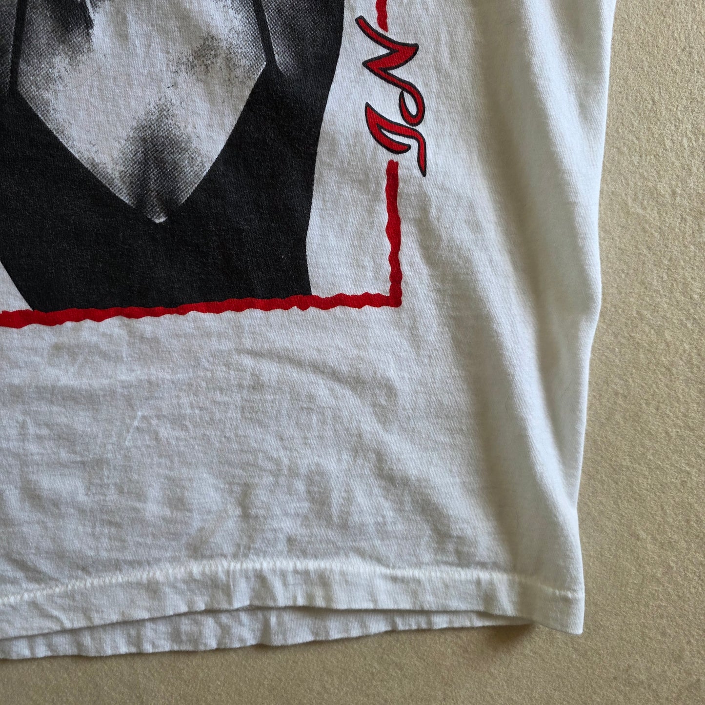 Hole Courtney Love Tour Tshirt Large White