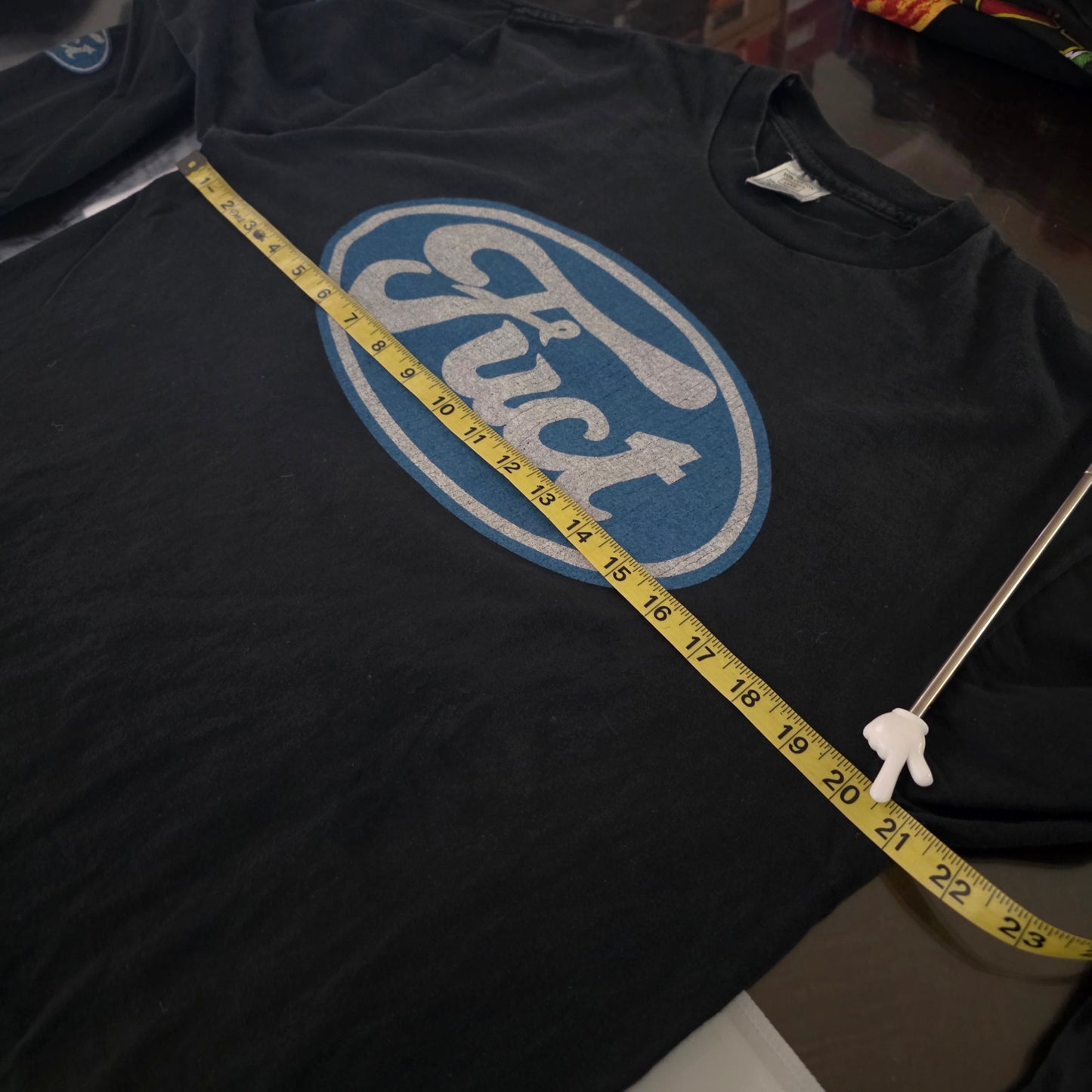 Fuct Rage Against The Machine Overprint AOP All Over Print LS Tee Tshirt