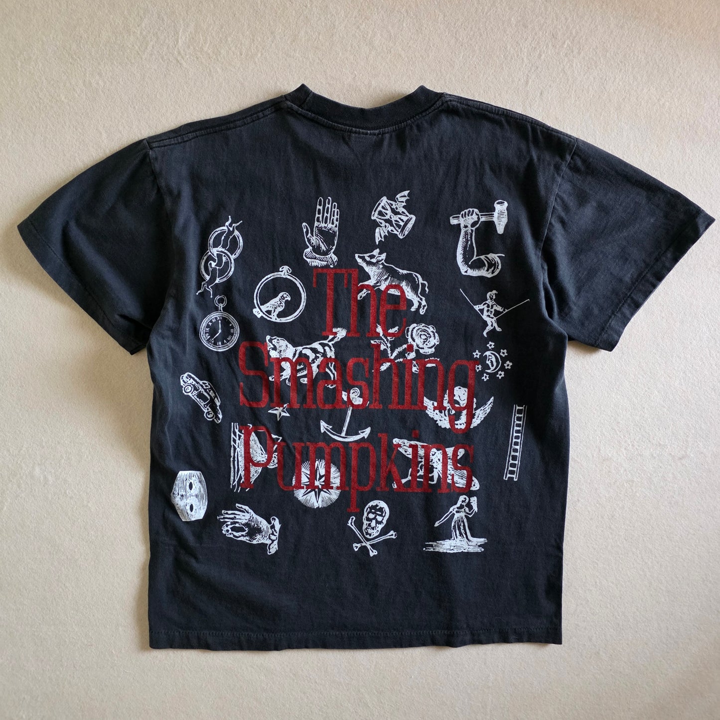 Smashing Pumpkins Melancholy And The Infinite Sadness Tshirt Fade Black L Large
