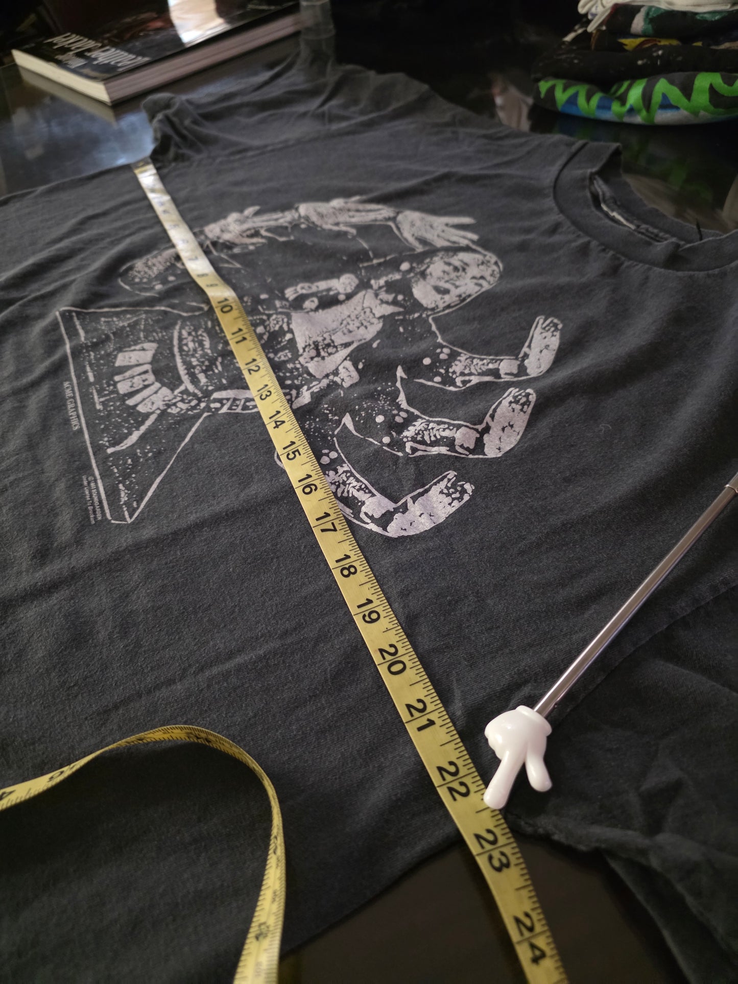 Soundgarden  Summer Tour Vintage-Style Tee Tshirt XL Faded Black