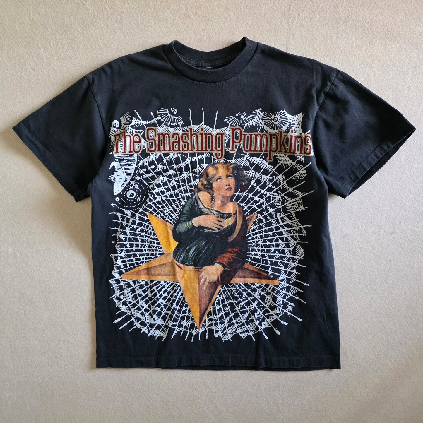 Smashing Pumpkins Melancholy And The Infinite Sadness Tshirt Fade Black L Large