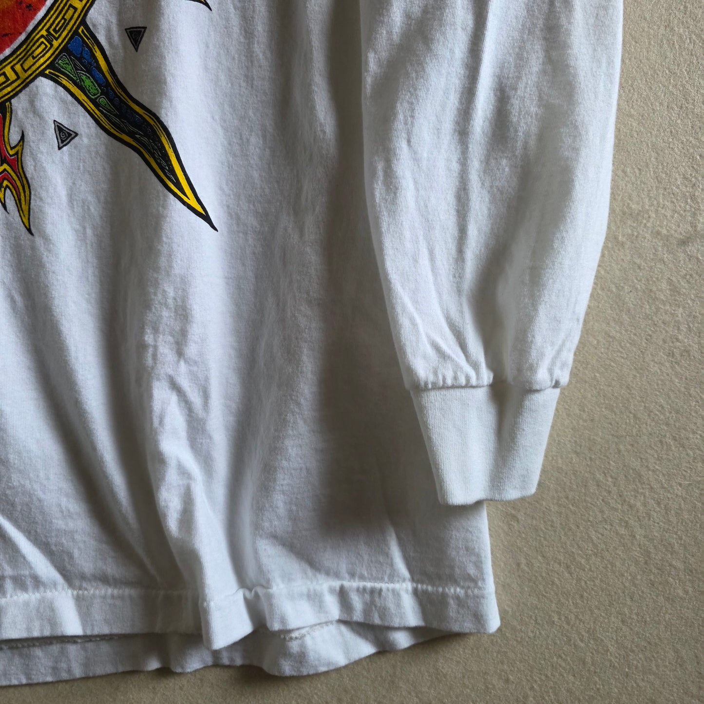 Alice In Chains Dirt 4-sided Print Long Sleeve Tshirt White XL