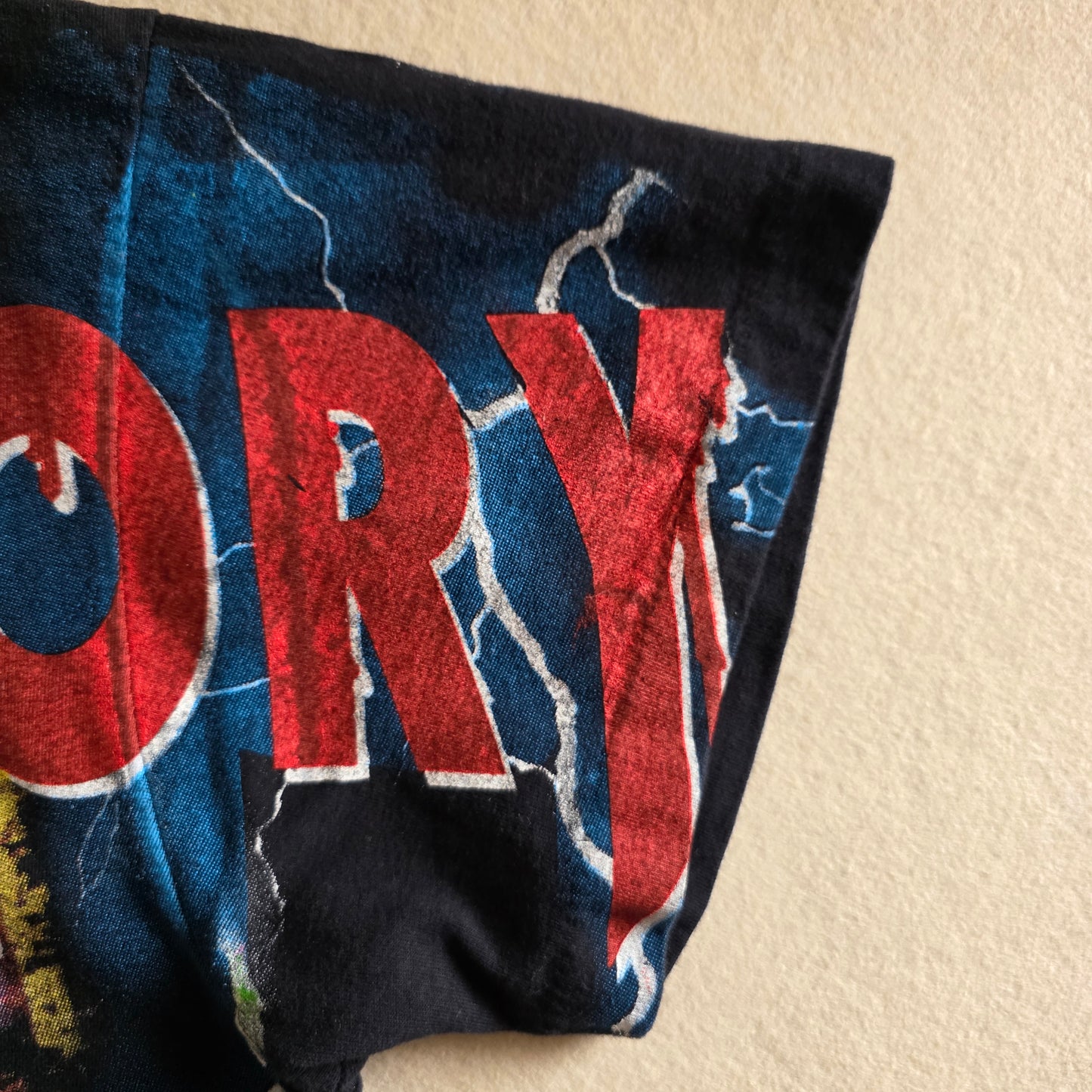 Chucky X Toy Story Mashup All Over Print Overprint OVP Tee Tshirt Large Black