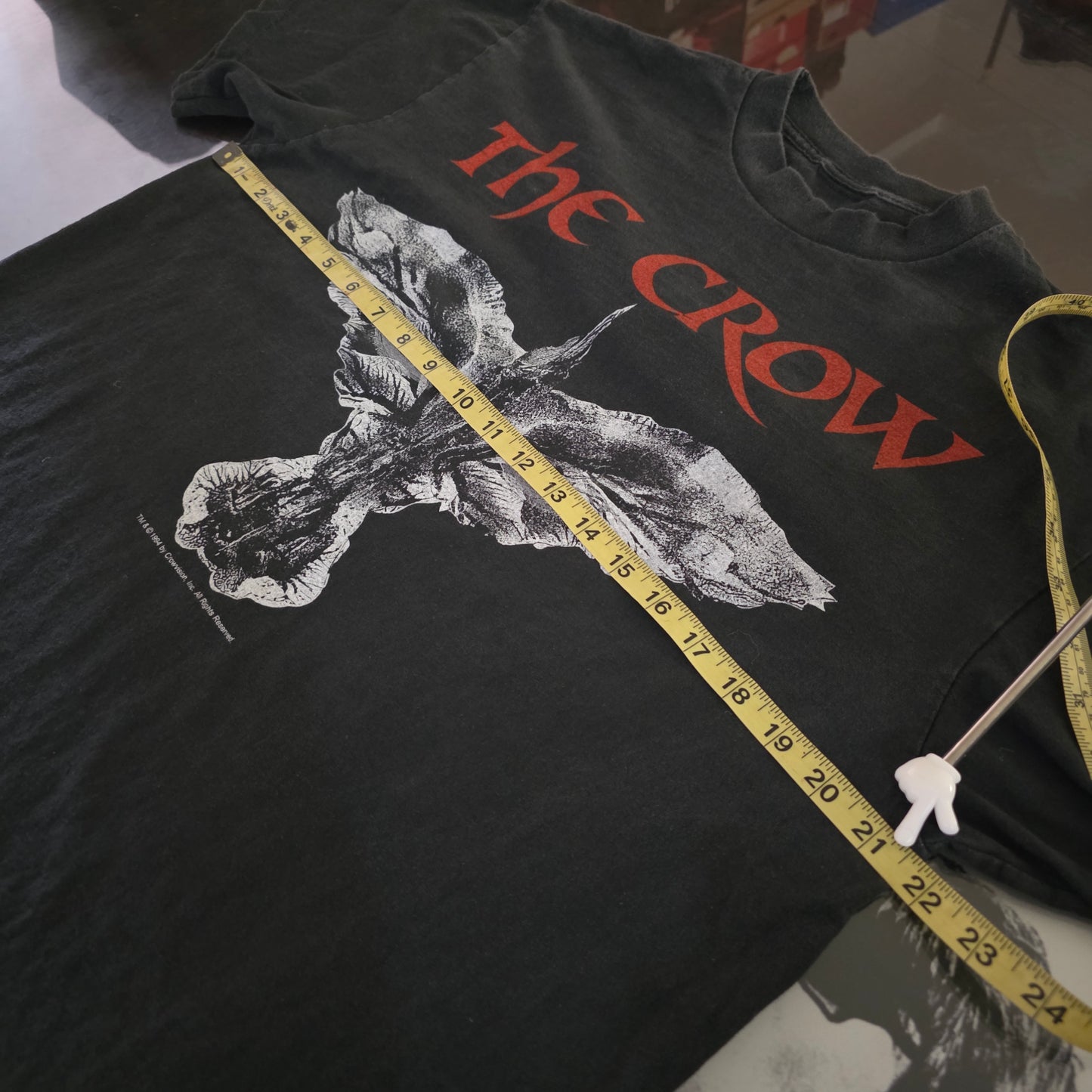 The Crow Double-sided Print Movie Tee L Faded