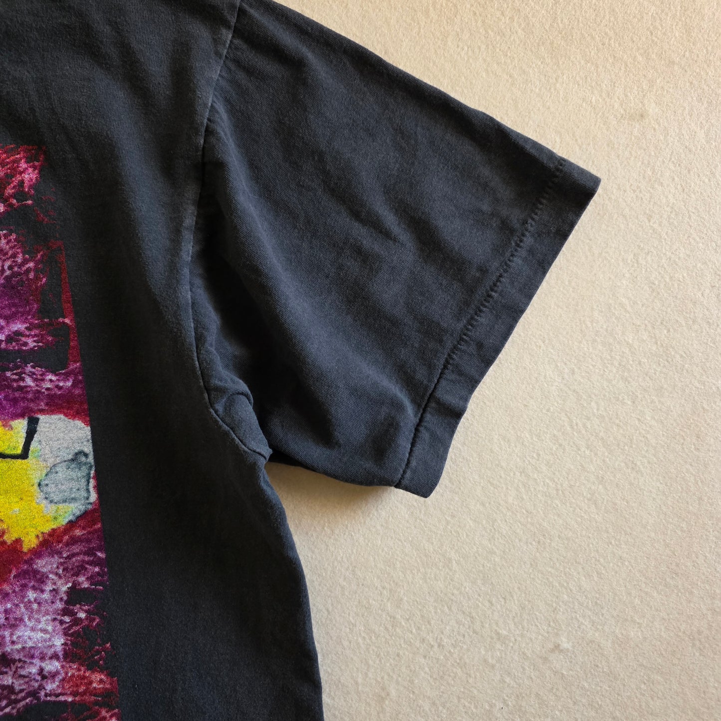 Soundgarden Superunknown European Tour '94 Print Tshirt Tee Faded Black XL