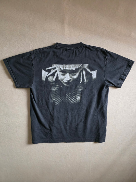 Smashing Pumpkins Enzyme Washed Overprint Tee Tshirt