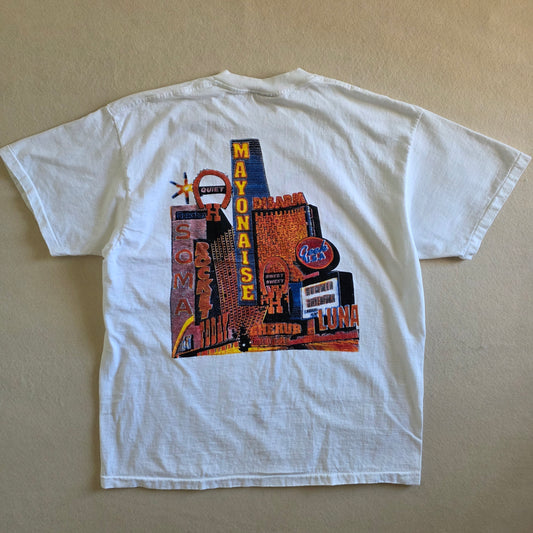 Smashing Pumpkins Siamese Dream Graphic Tee Tshirt XL Washed White