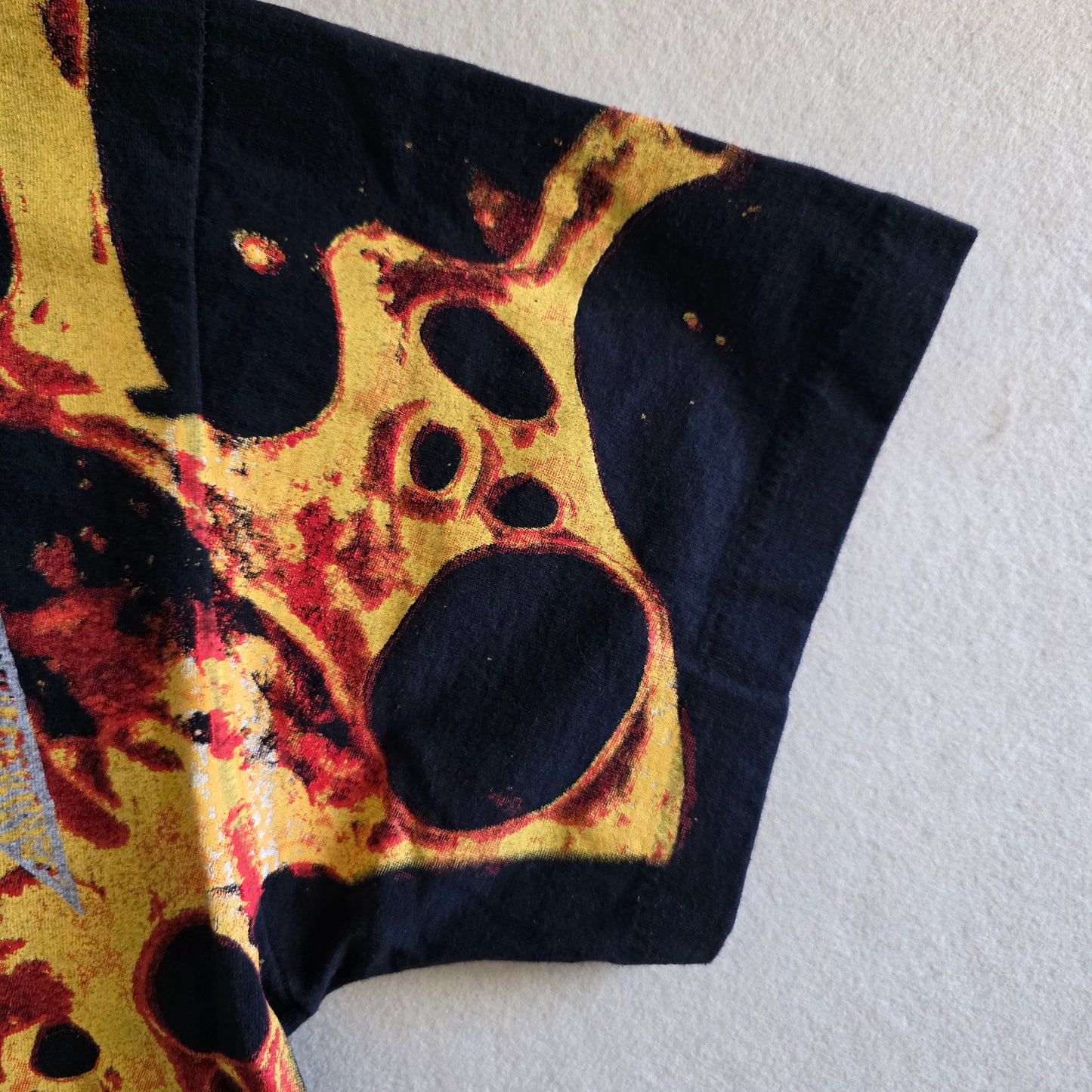 Metallica Load Album Cover Overprint Tee Tshirt Large