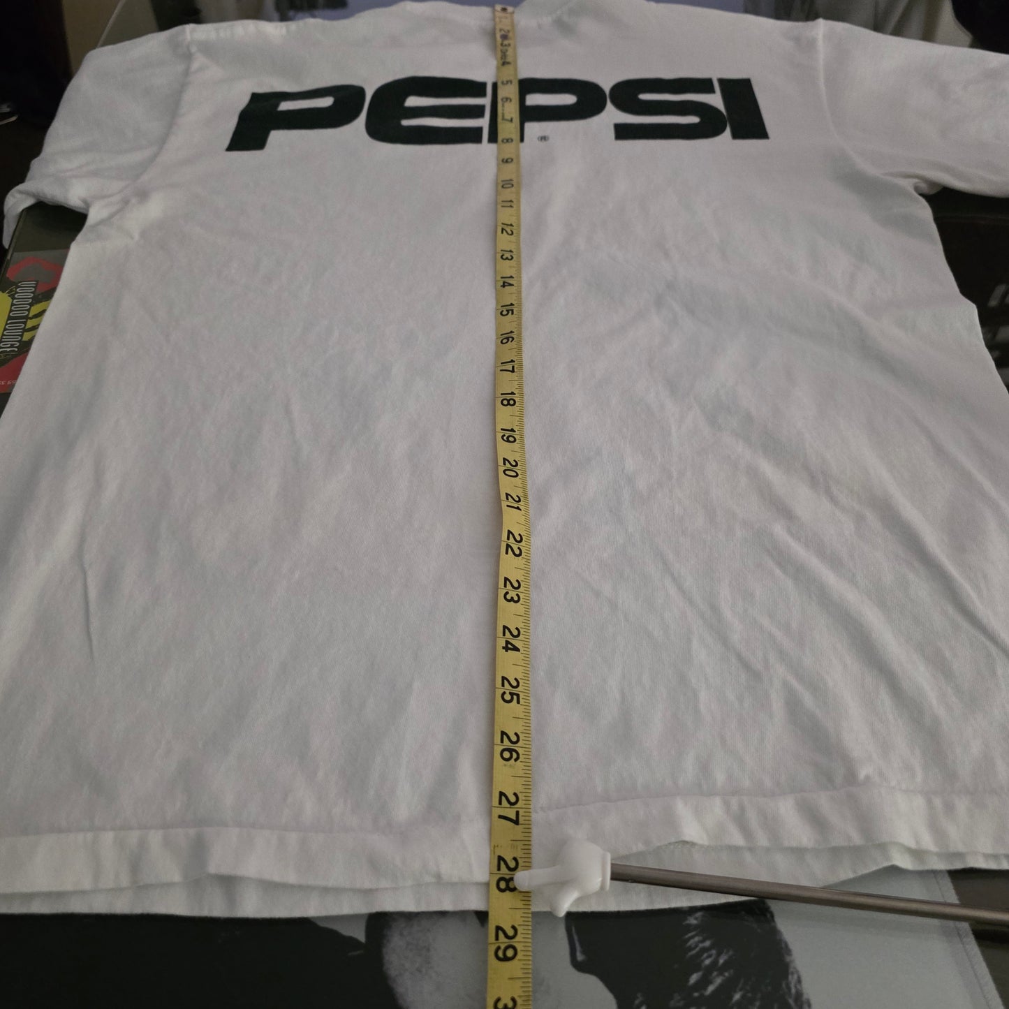 Home Alone Pepsi Retro Movie Tshirt Washed White