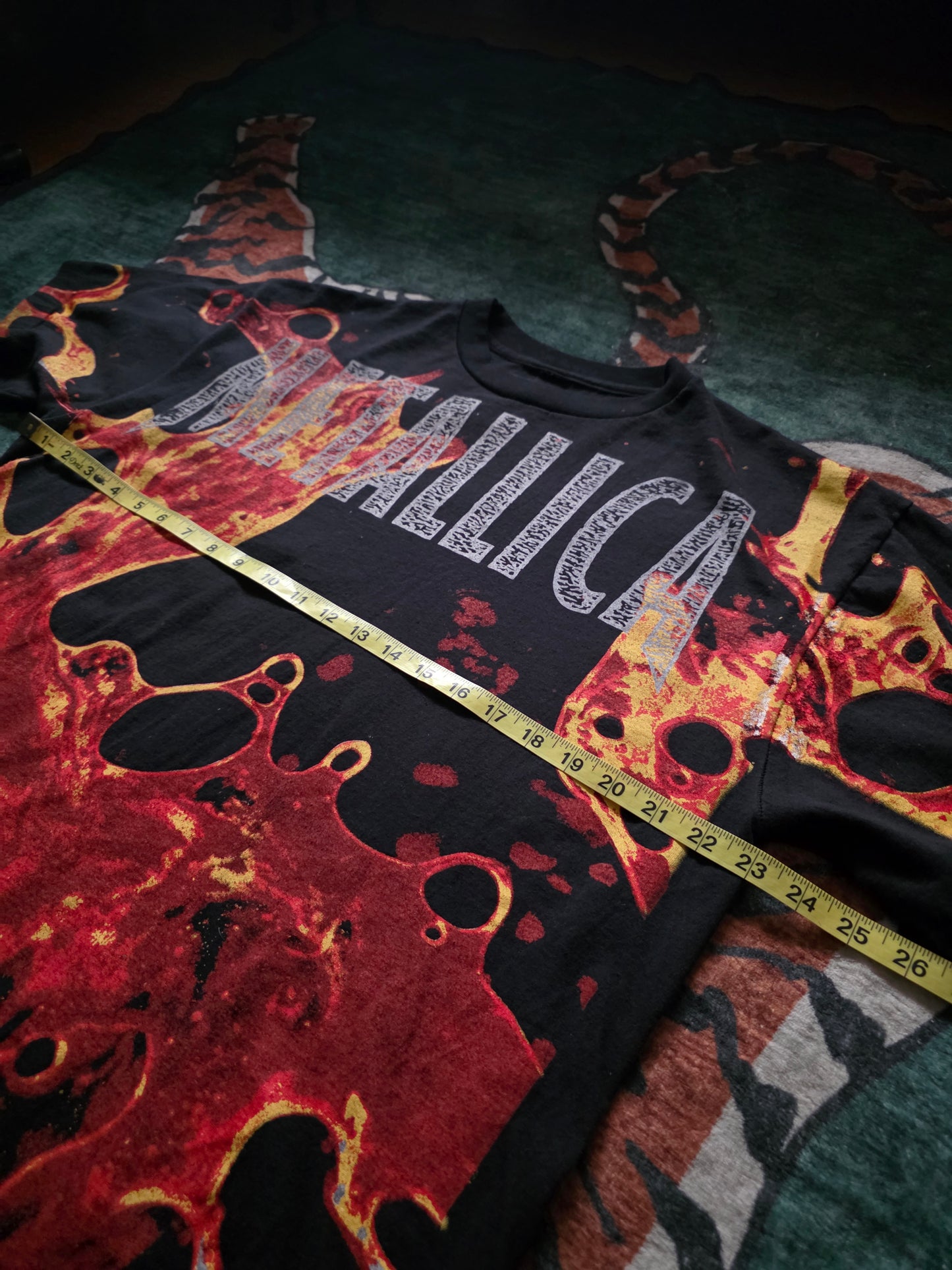 Metallica Load Album Cover Art Overprint Tshirt