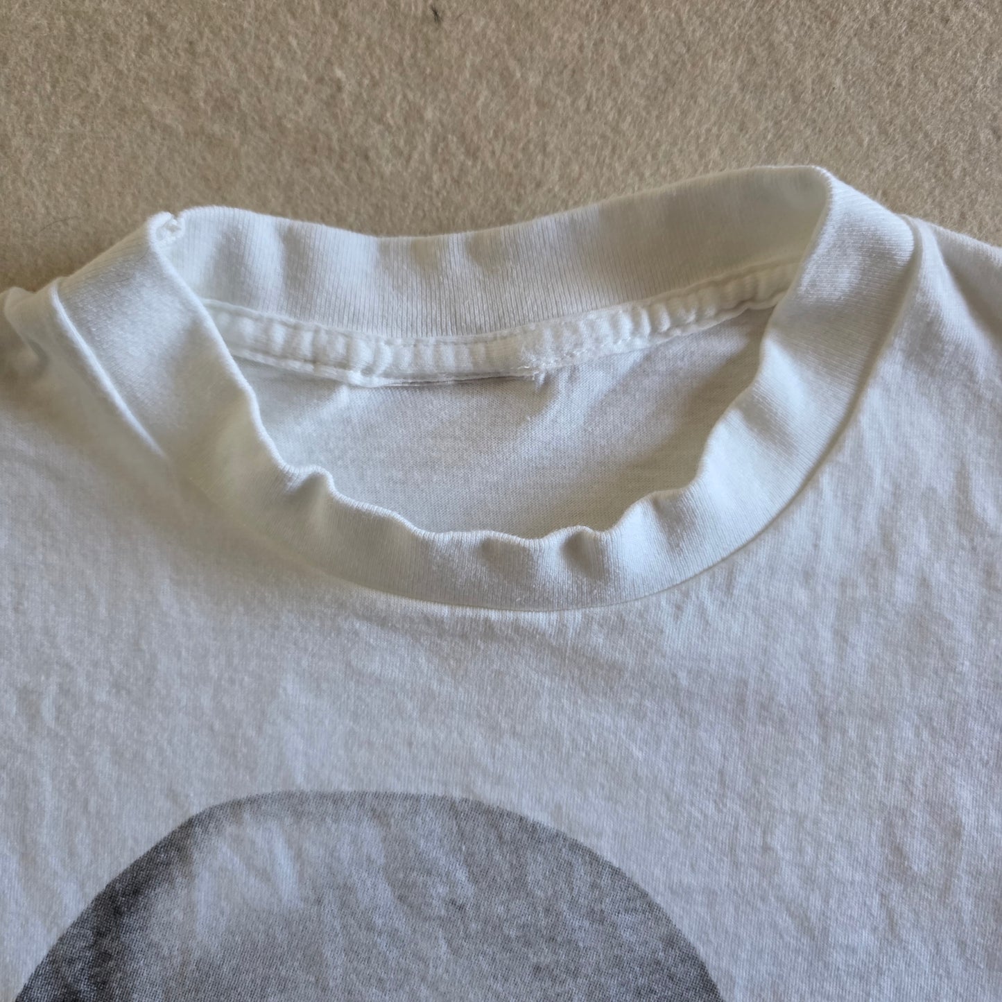 Natural Born Killers Movie T Shirt Oliver Stone Graphic Washed White Tee XL