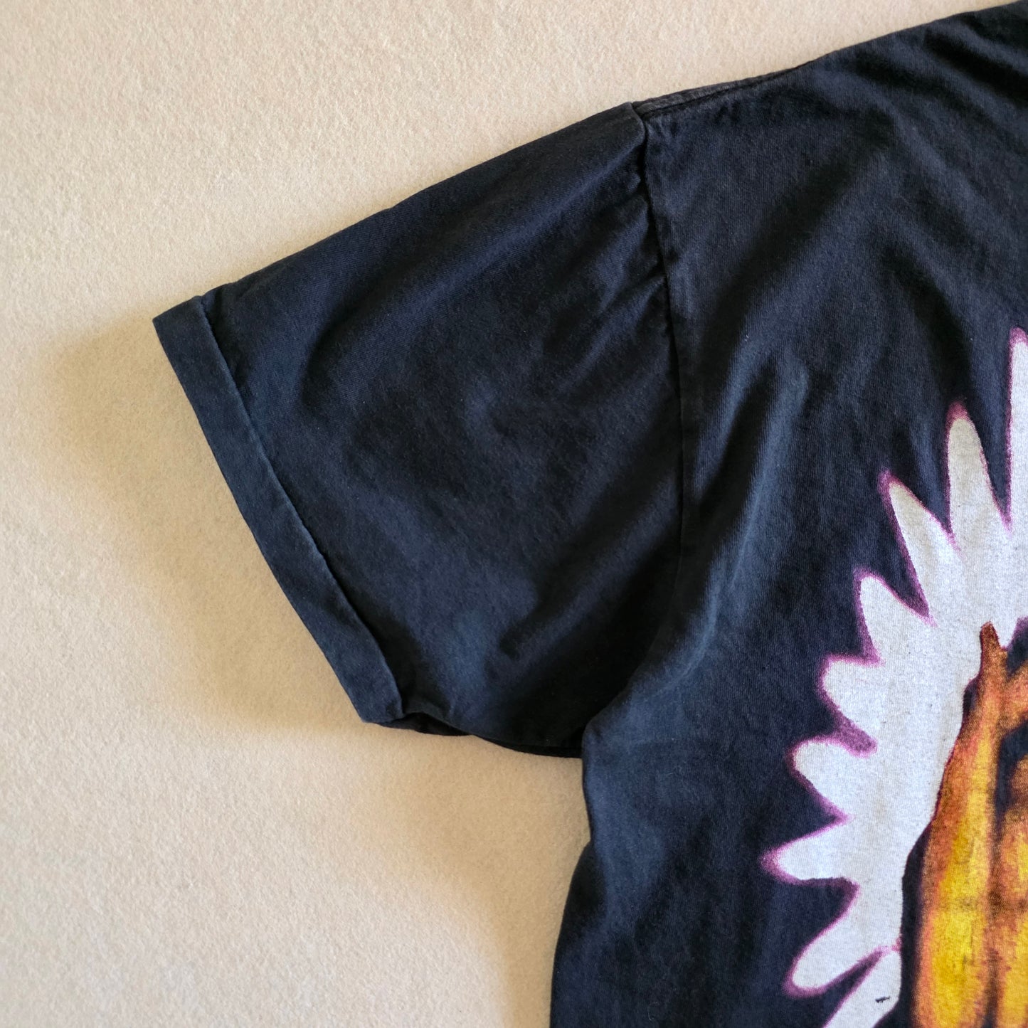 Soundgarden Nine Inch Nails Canadian Tour Print Tshirt Faded Black XL