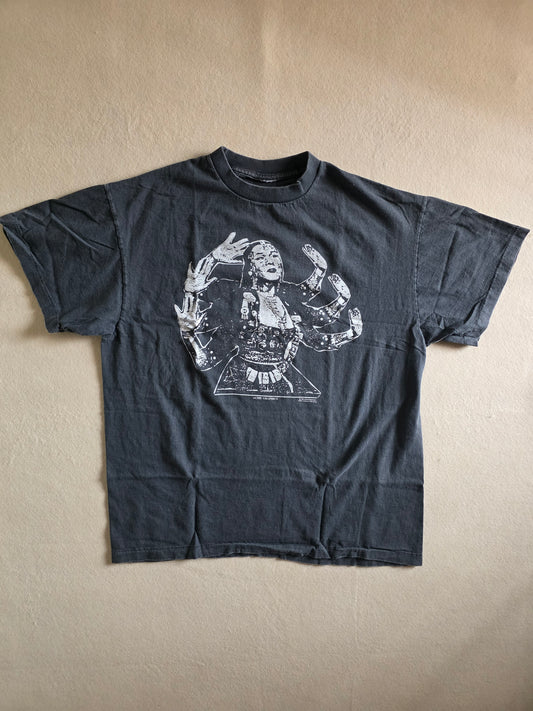 Soundgarden  Summer Tour Vintage-Style Tee Tshirt XL Faded Black