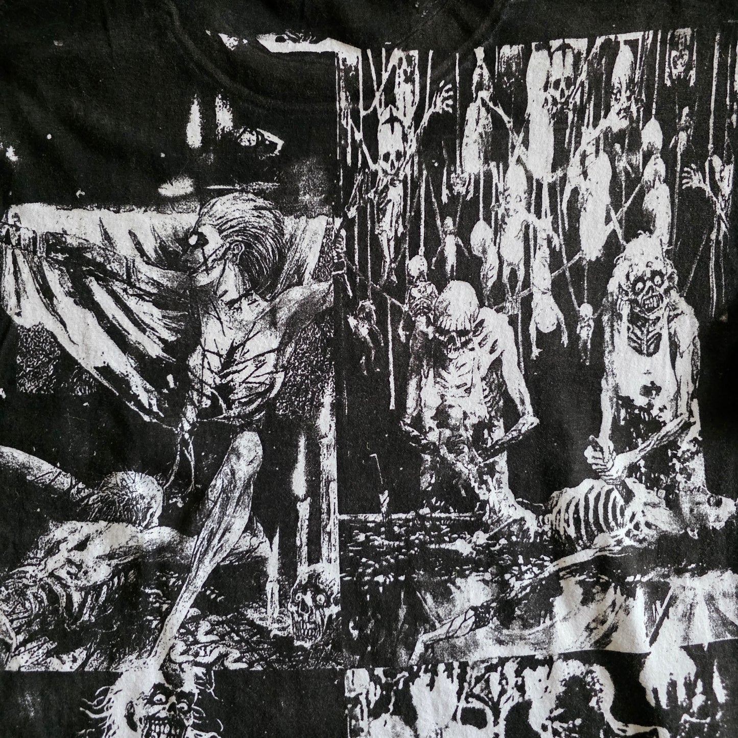 Cannibal Corpse Overprint All Over Print Tee Tshirt XL Upcycled