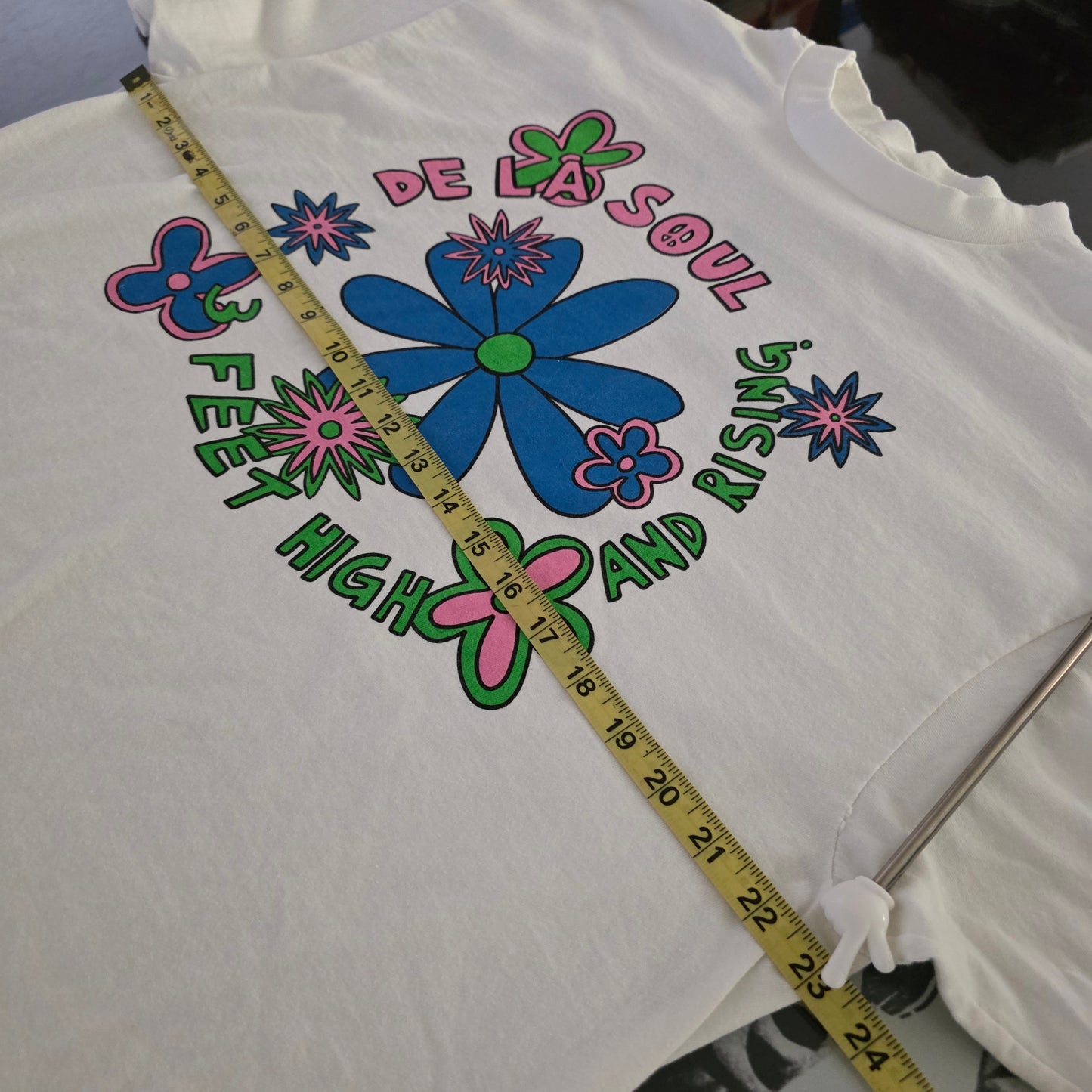 De La Soul Graphic Tee Tshirt XL Washed White