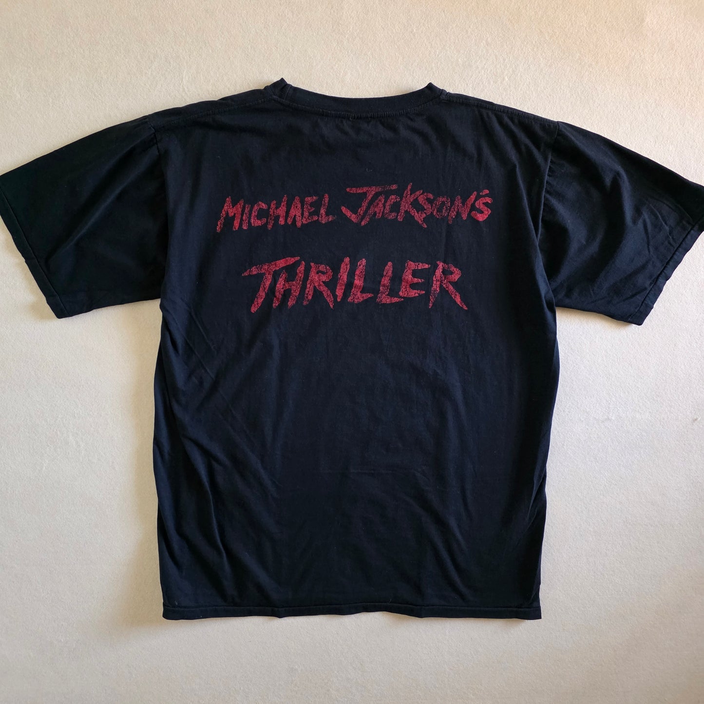 Michael Jackson Thriller Double-sided Print Tee Tshirt XXL