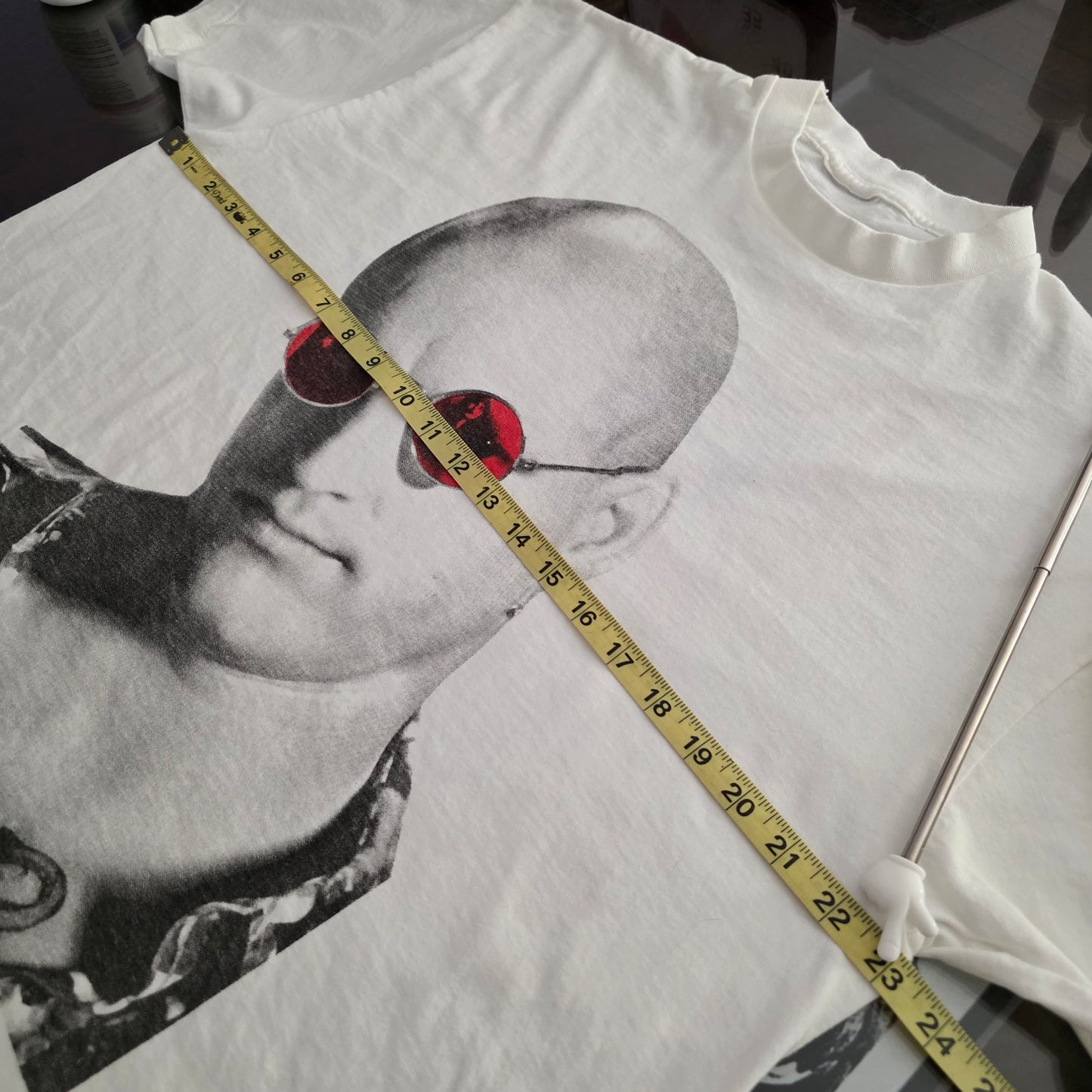 Natural Born Killers Movie T Shirt Oliver Stone Graphic Washed White Tee XL