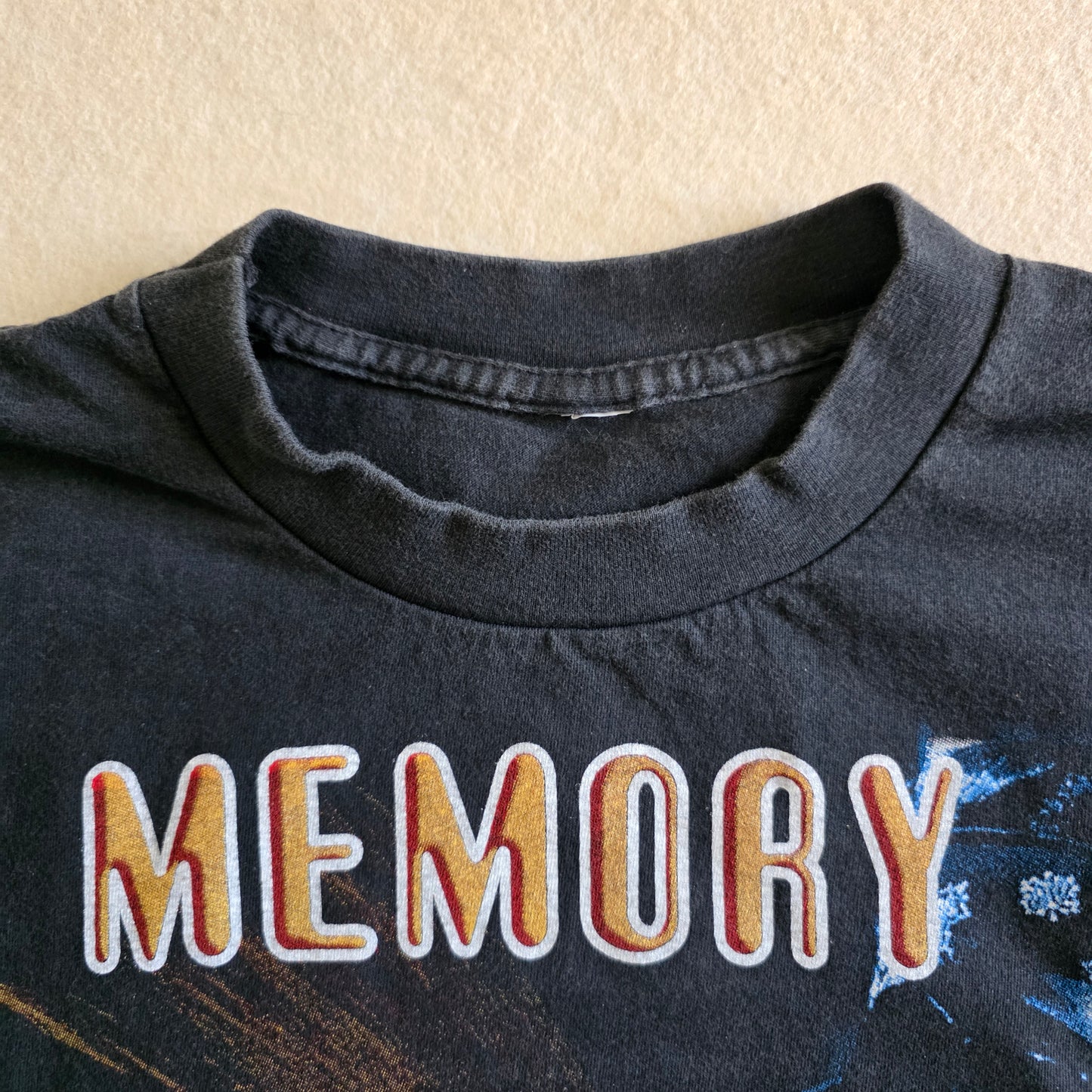 Aaliyah Memorial One In Million Graphic Tee Tshirt Large L Faded Black