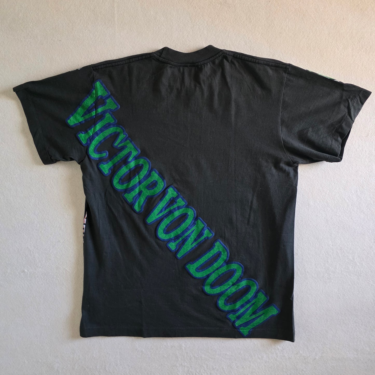 Doctor Doom Victor Von Doom Overprint All Over Print TShirt Tee Large