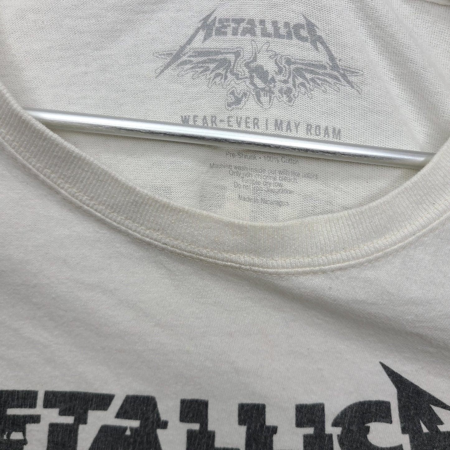 Metallica Cut & Sewn Off white XL T Shirt