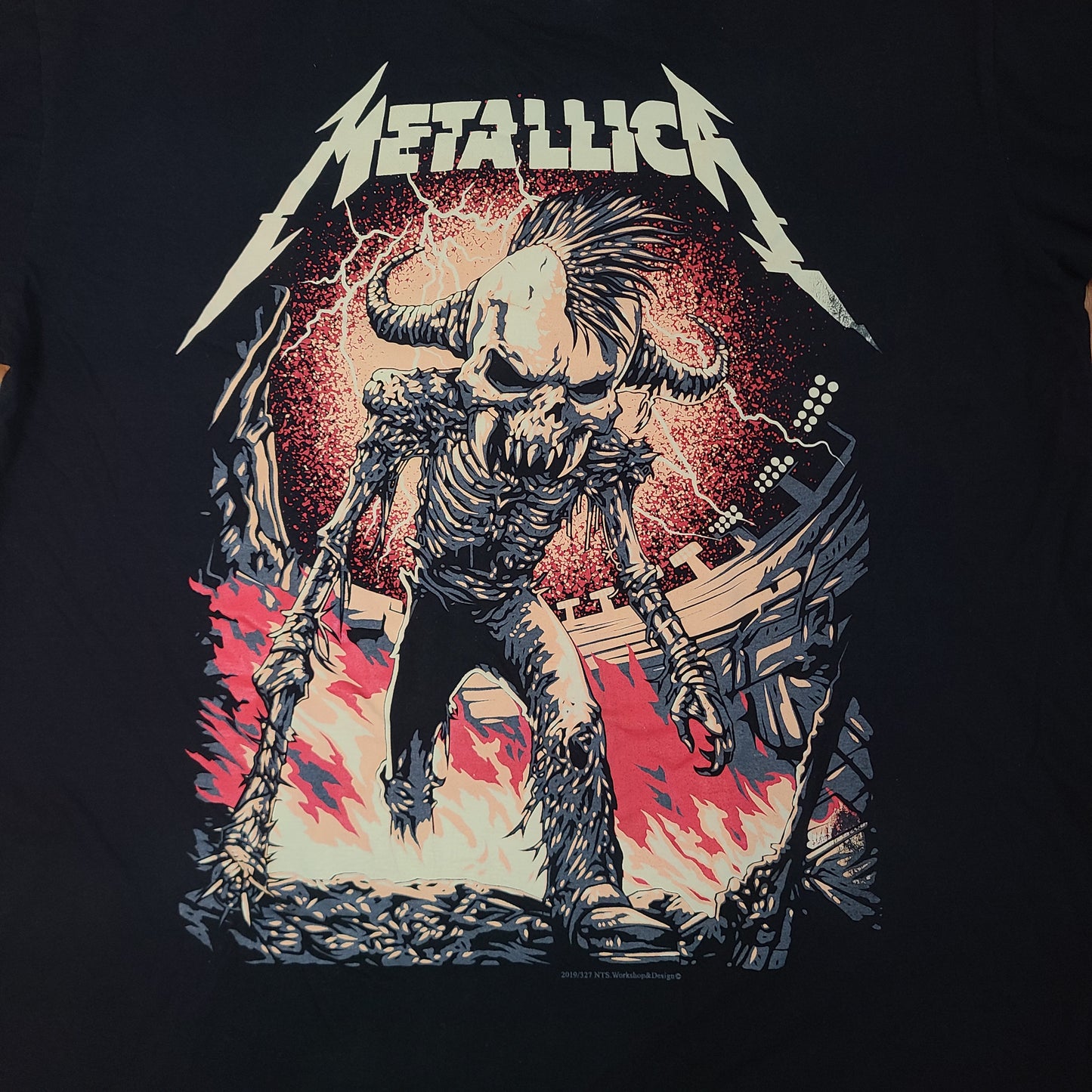 Metallica Skull Mohawk Tee