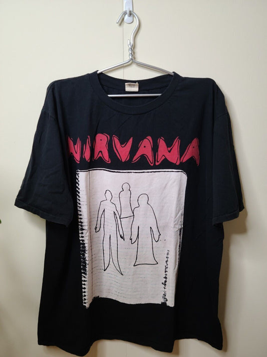 Nirvana Kurt Cobain Supersoft Enzyme Washed Tee Shirt