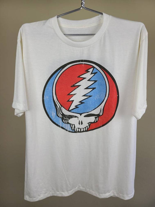 Grateful Dead Soft T Shirt Eggshell White