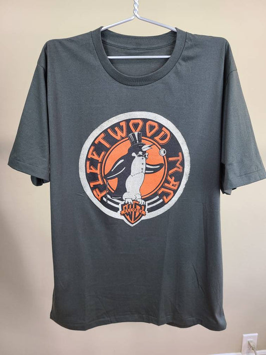 Fleetwood Mac Retro Tee Faded Gray