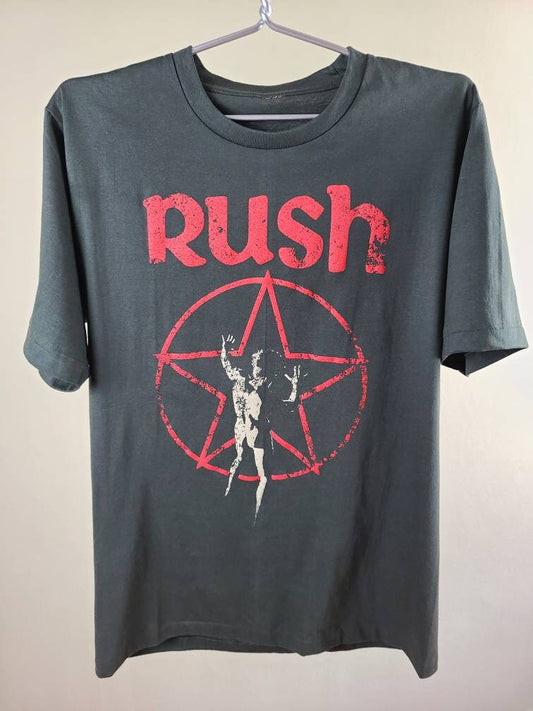 Rush Double-sided Retro Band Tee T Shirt