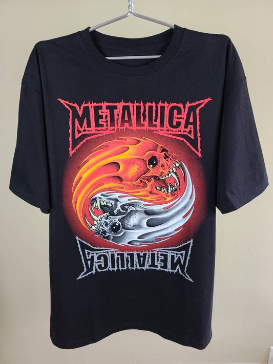 Metallica Skull Flame Tee