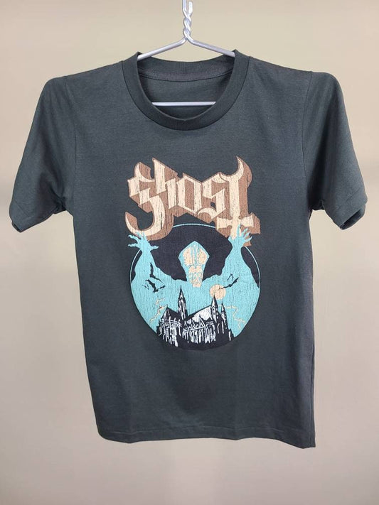 Ghost Heavy Metal Tee Faded Gray