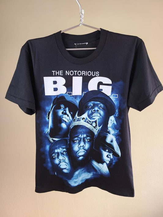 Notorious B.I.G. Biggie Smalls 90s Style Retro T Shirt