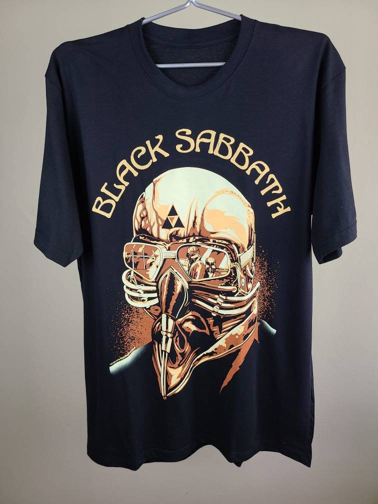 Black Sabbath Rock Tee T Shirt XL Jet Black