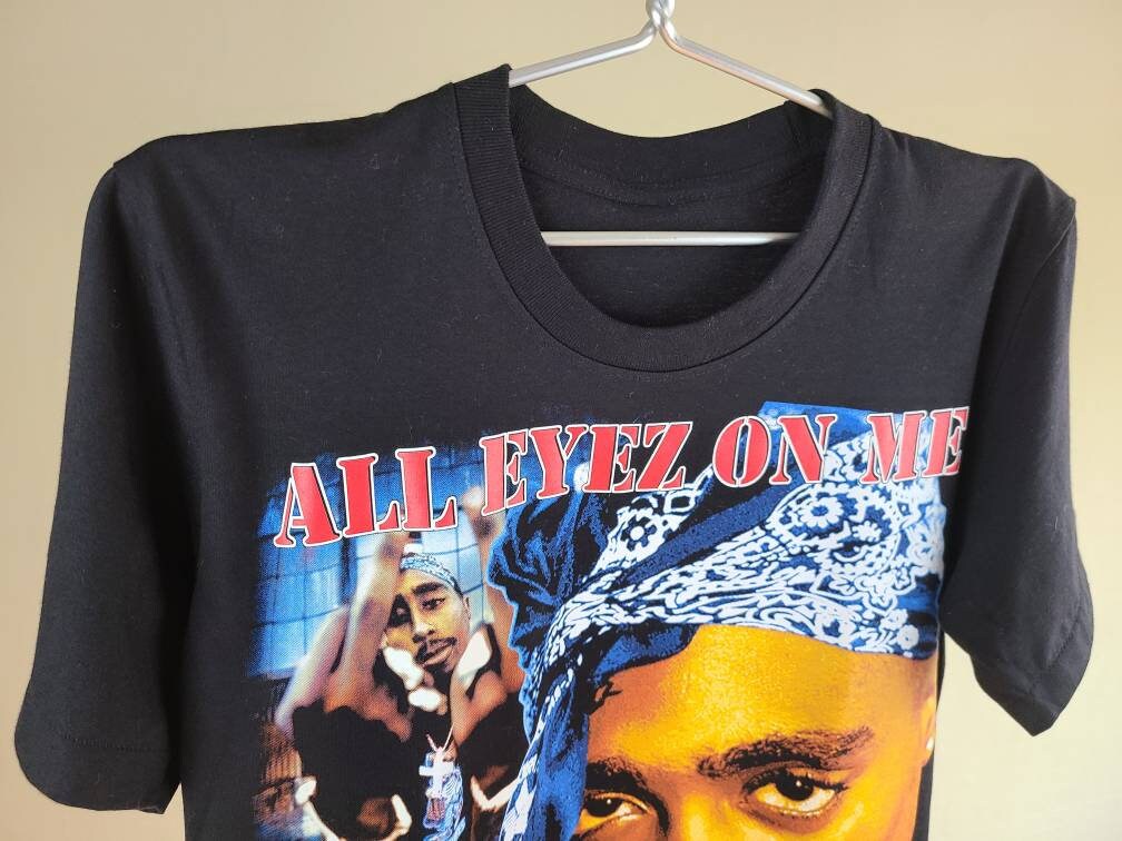 2Pac Tupac Shakur All Eyez on Me 90s Style T Shirt