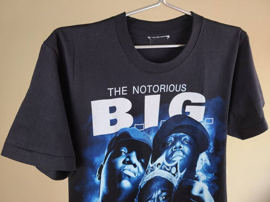 Notorious B.I.G. Biggie Smalls 90s Style Retro T Shirt