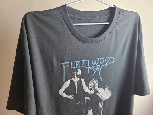 Fleetwood Mac Rumors Retro Tee Faded Gray