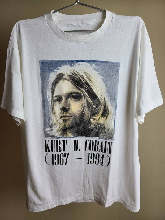 Kurt Cobain Memorial Tee T Shirt