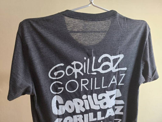 Gorillaz Double-sided T Shirt Gray