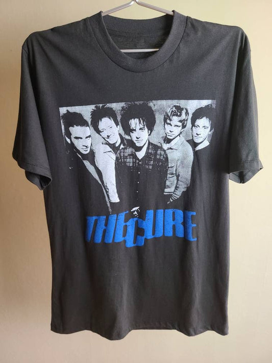 The Cure Tee T Shirt Faded Black