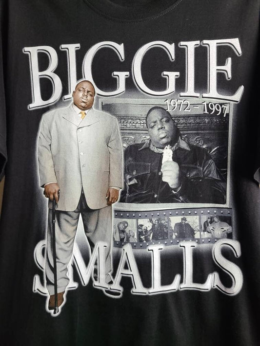 Notorious B.I.G. Biggie Smalls 90s Style Retro T Shirt