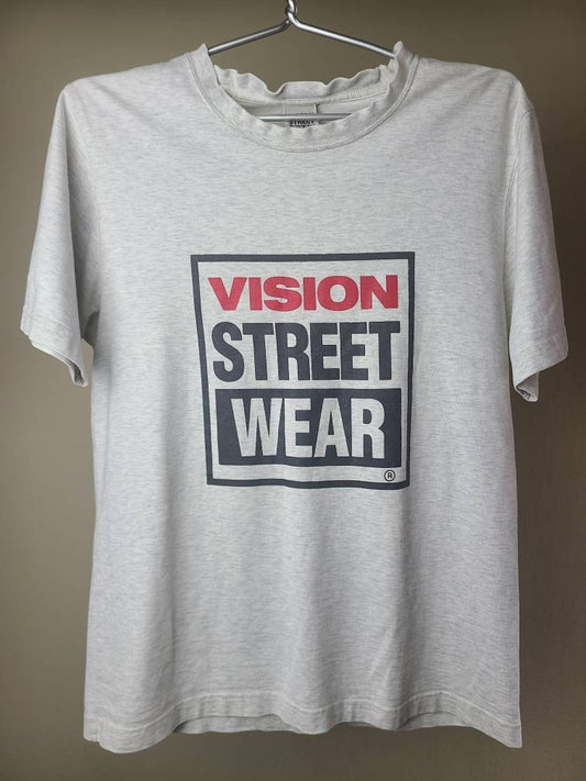 Rare True Vintage VTG 80s Vision Street Wear Tee Shirt M 1986