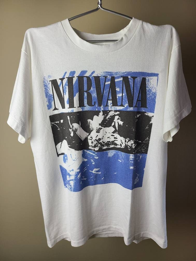Nirvana Bleach Sub Pop Kurt Cobain T Shirt Cut and Sew – Buttery Threads