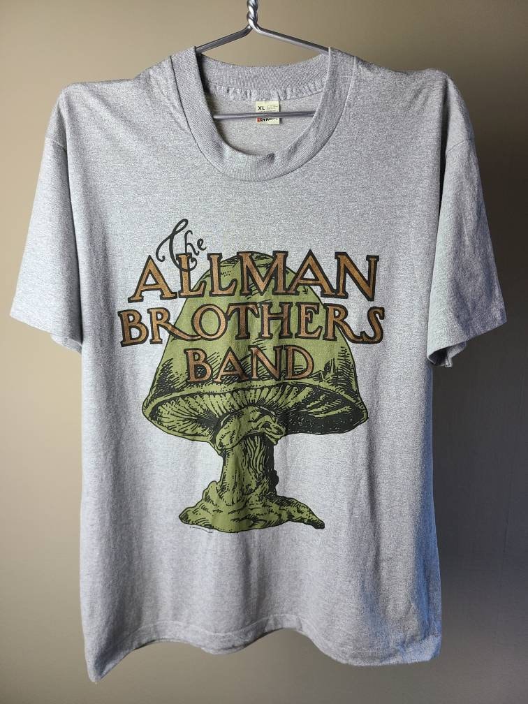 Rare True Vintage VTG 90s The Allman Brothers Band Tee T Shirt Seven Turns Tour '90 XL 1990