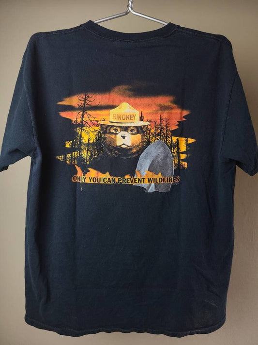 Rare True Vintage Smoky the Bear Only You T Shirt